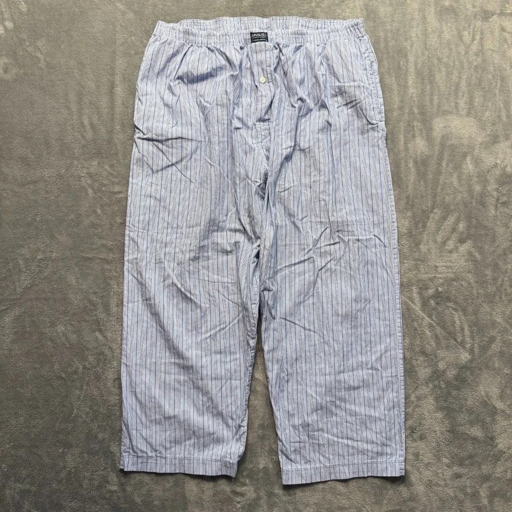 Polo Ralph Lauren Mens XL Vintage Sleepwear Striped‎ Lightweight Pants